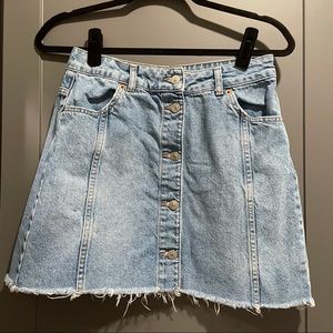 Topshop Denim Skirt